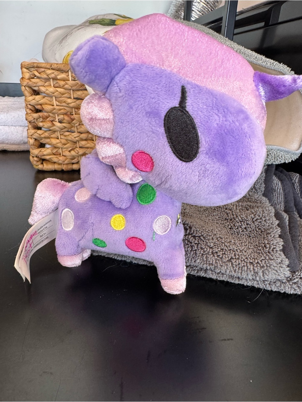 Tokidoki Neon Star Lila Unicorno Plush